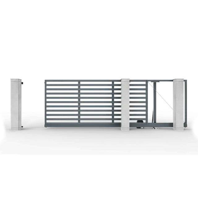 картинка Автоматические откатные ворота Prestige 4 на 2 метра с приводом RTO-500 цвета RAL 7016 от магазина Охранных систем и видеонаблюдения