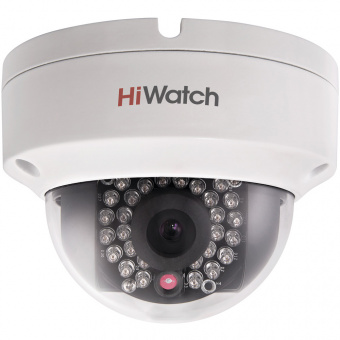 картинка Бюджетная вандалостойкая 960p купольная IP-камера HiWatch DS-I122 от магазина Охранных систем и видеонаблюдения