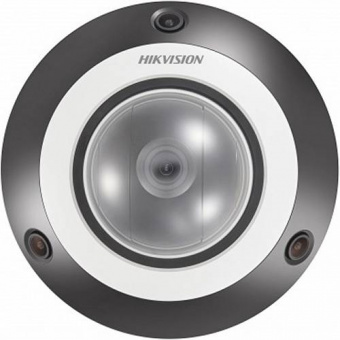 картинка Панорамная IP-камера Hikvision DS-2PT3326IZ-DE3 с 3 сенсорами, PTZ-модулем ×4, ИК-подсветкой от магазина Охранных систем и видеонаблюдения