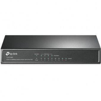 картинка PoE-коммутатор TP-Link TL-SF1008P от магазина Охранных систем и видеонаблюдения