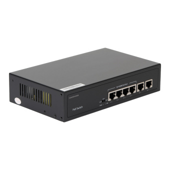 картинка Коммутатор неуправляемый NIKOMAX GL-SW-F007-04P от магазина Охранных систем и видеонаблюдения