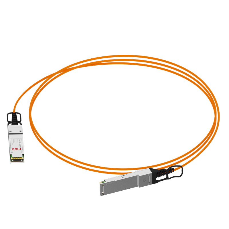 картинка 100G QSFP28 1м AOC (Active Optical Cable) от магазина Охранных систем и видеонаблюдения