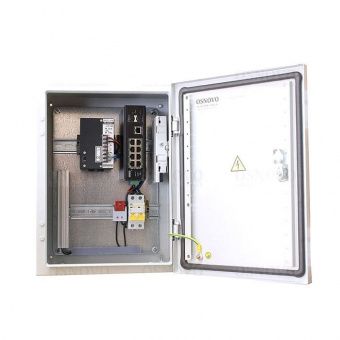 картинка РоЕ-коммутатор Osnovo OS-34T1 (SW-60812/I) от магазина Охранных систем и видеонаблюдения