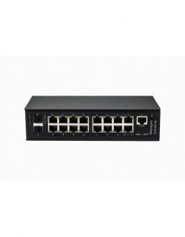 картинка PoE-коммутатор NST NS-SW-16G2G-PL/IM от магазина Охранных систем и видеонаблюдения