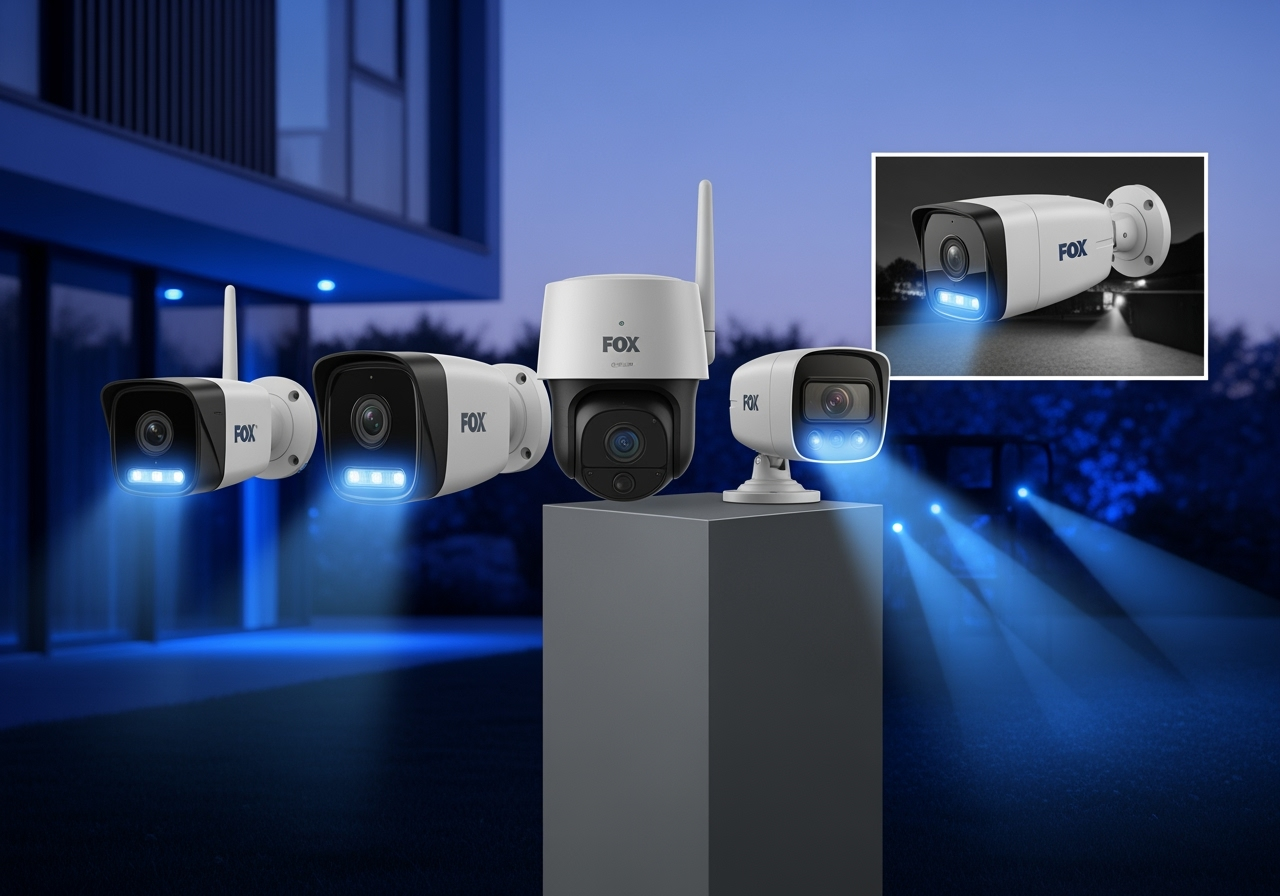 Лучшие уличные камеры FOX с ночным видением — рейтинг и сравнение