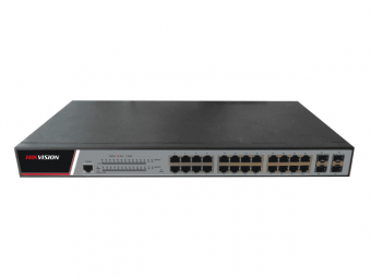 картинка Коммутатор Hikvision DS-3E2528 от магазина Охранных систем и видеонаблюдения