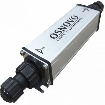 картинка Уличный PoE удлинитель 10/100/1000M Gigabit Ethernet OSNOVO E-PoE/1GW до 500м + питание на 100м. от магазина Охранных систем и видеонаблюдения