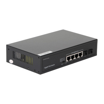 картинка Коммутатор неуправляемый NIKOMAX GL-SW-G005-04P(BT) от магазина Охранных систем и видеонаблюдения