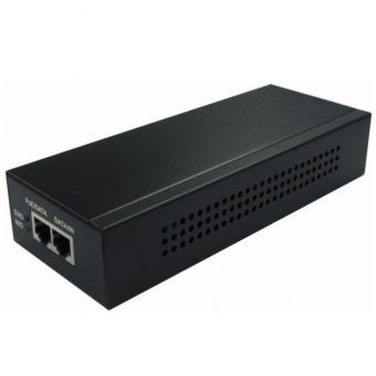 картинка Hikvision 30 Вт PoE-инжектор от магазина Охранных систем и видеонаблюдения