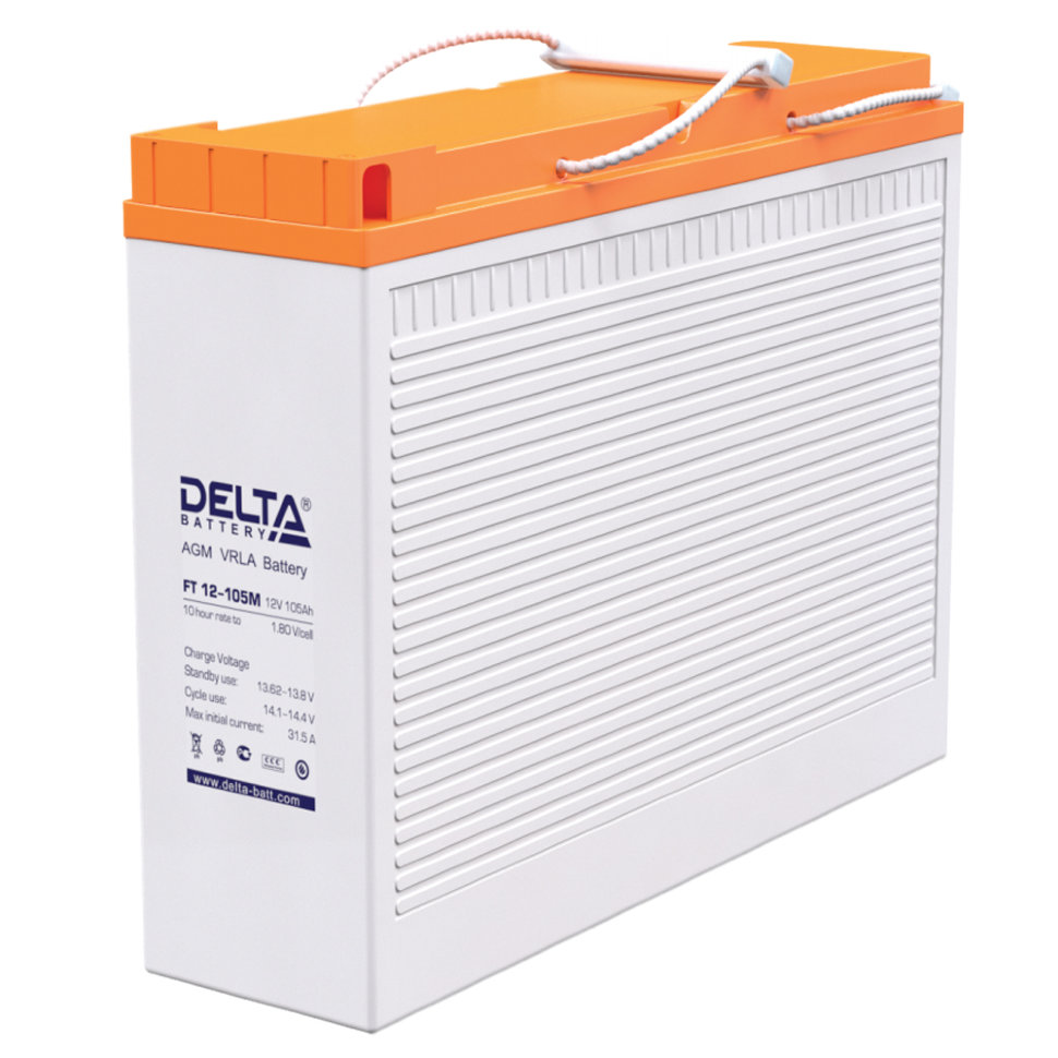 картинка DELTA battery FT 12-105 M от магазина Охранных систем и видеонаблюдения