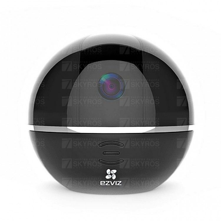 картинка С6ТC Black Беспроводная IP-камера 4Мп поворотная для помещений с обзором 360° микрофоном и динамиком (CS-CV248-A0-32WFR) от магазина Охранных систем и видеонаблюдения