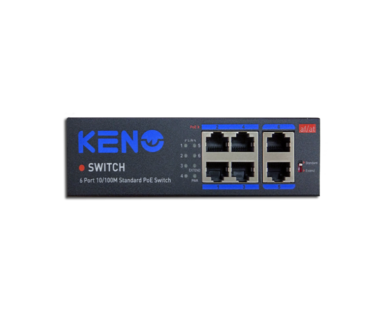 картинка Keno KN-SW402POE+ Сетевой коммутатор от магазина Охранных систем и видеонаблюдения