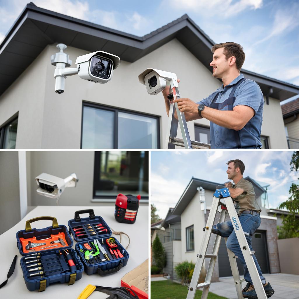 Монтаж видеонаблюдения своими руками: инструменты и типичные ошибки