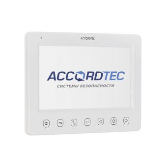 картинка Монитор Accordtec AT-VD 751C/M/SD WH от магазина Охранных систем и видеонаблюдения
