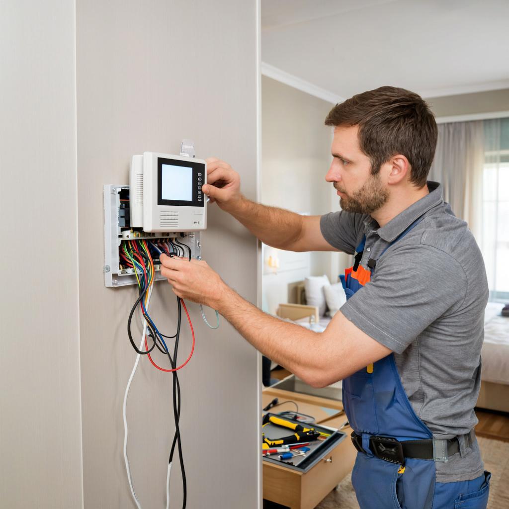 DIY: пошаговая установка видеодомофона AccordTec в частном доме