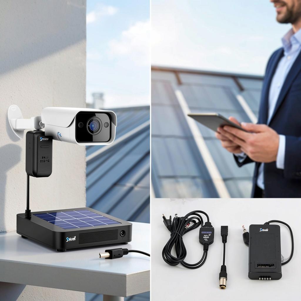 Как подключить видеонаблюдение с питанием от аккумулятора или солнечной батареи