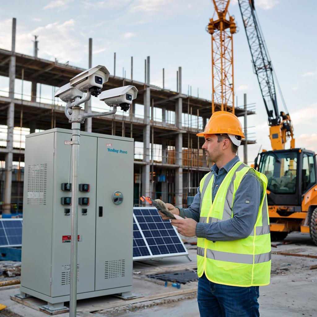 Лучшие решения для питания уличных камер на стройплощадке