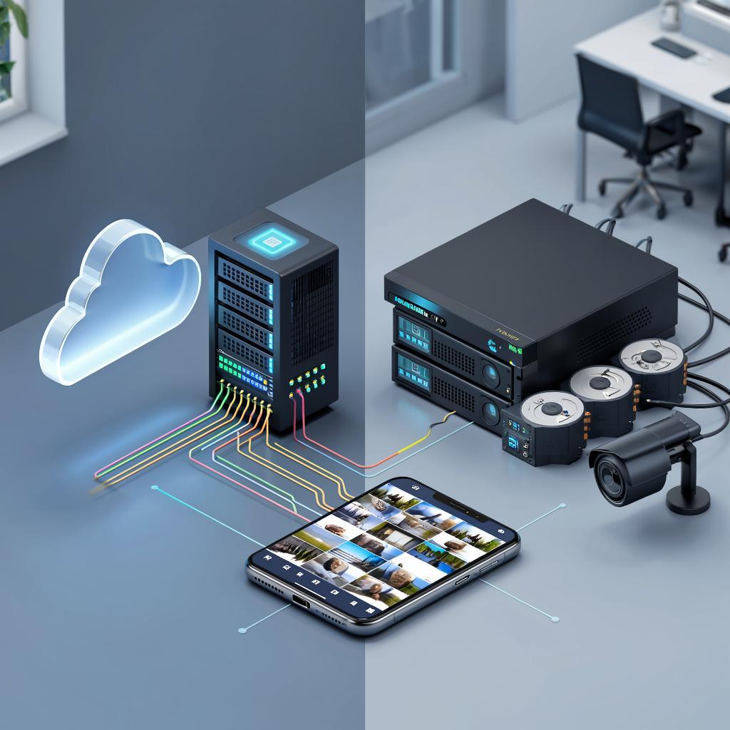 Облачное хранение vs локальный NVR: что лучше для просмотра с телефона