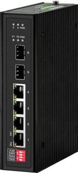 картинка РоЕ-коммутатор NST NS-SW-4G2G-2SP/I от магазина Охранных систем и видеонаблюдения