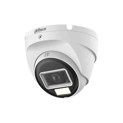 картинка DH-HAC-T2A21P-U-IL-0280B 2 Мп уличная HD-камера шар в стакане от магазина Охранных систем и видеонаблюдения