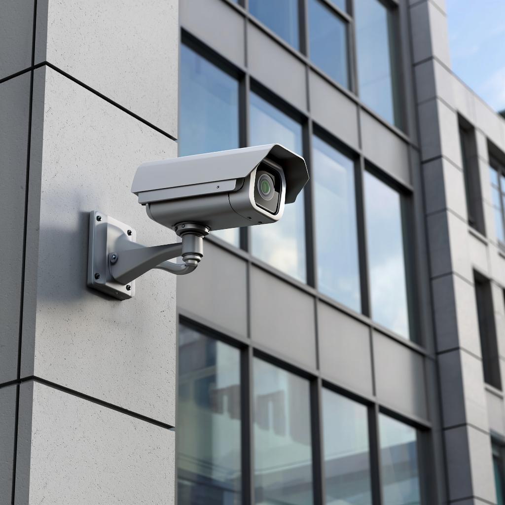 Камера видеонаблюдения с записью и защита от вандализма