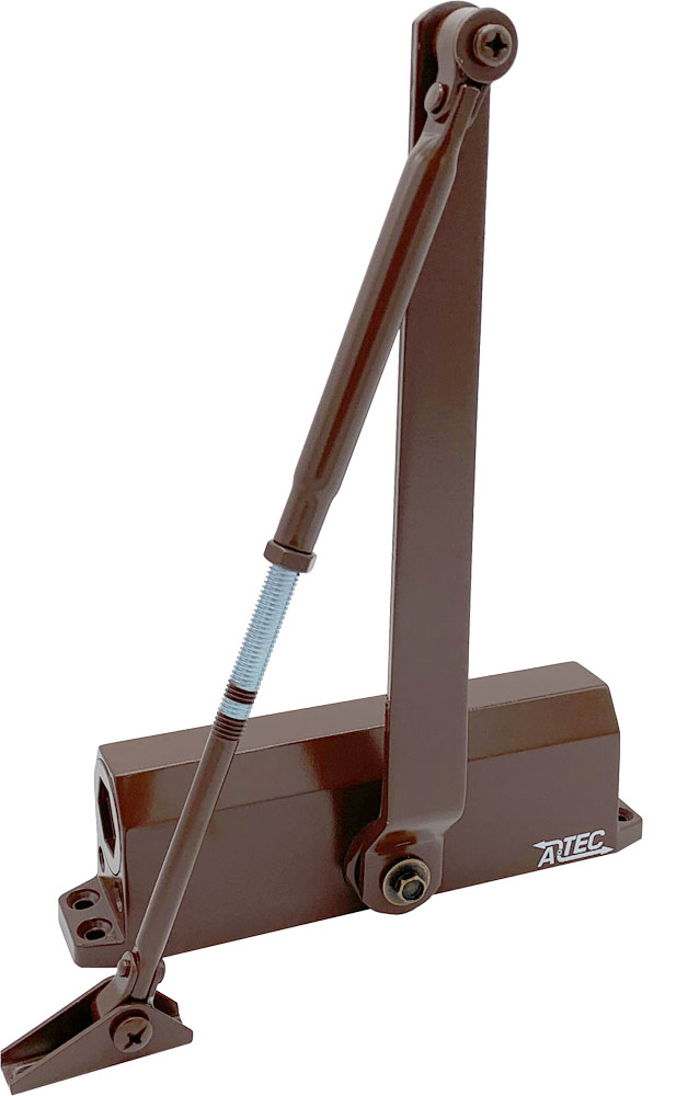 картинка ACCORDTEC ATEC-D206E-Br (коричневый) доводчик дверной от магазина Охранных систем и видеонаблюдения