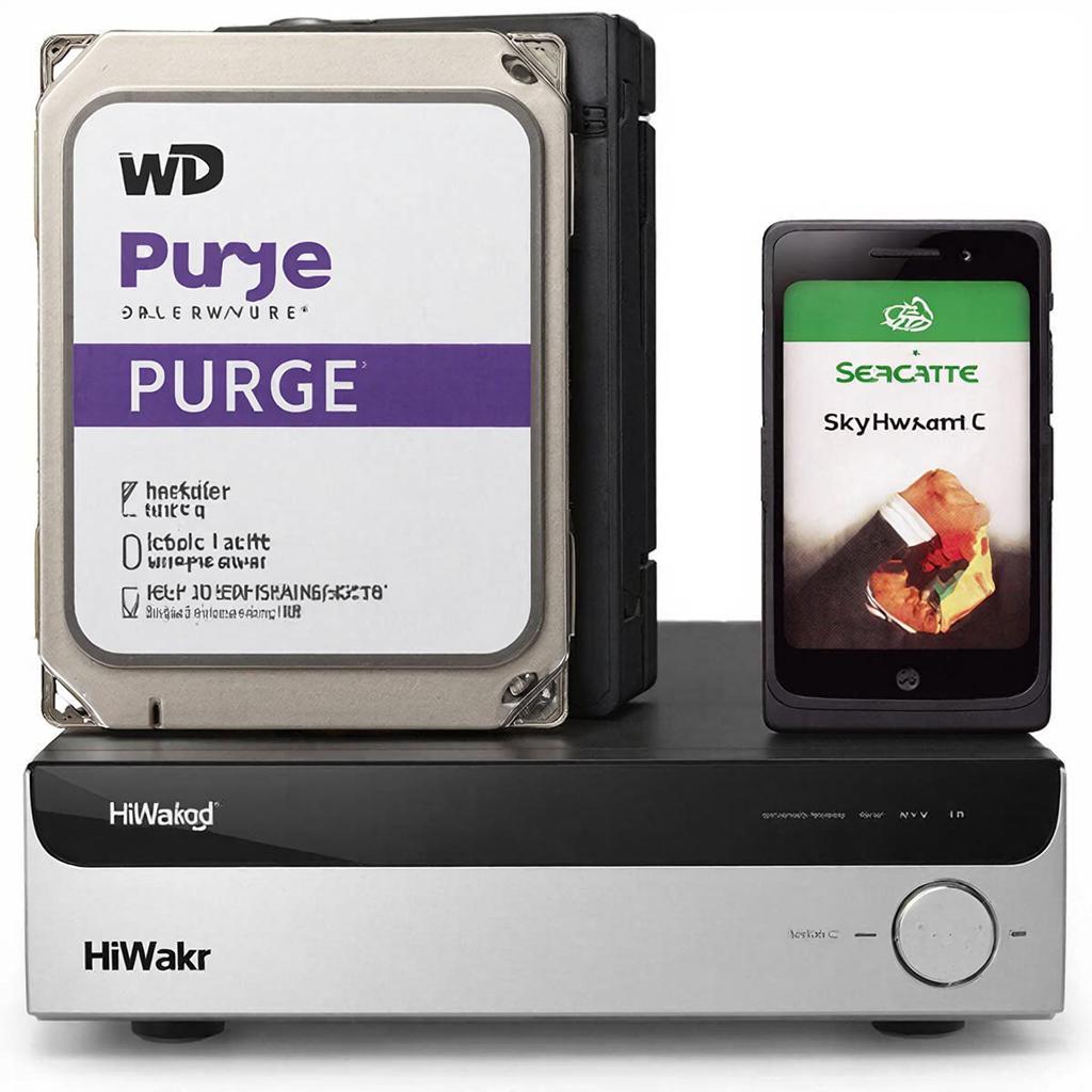 Руководство по выбору HDD для HiWatch NVR: WD Purple, Seagate SkyHawk