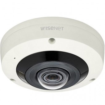 картинка Smart 4Мп FishEye камера Wisenet Samsung XNF-8010RV с ИК-подсветкой от магазина Охранных систем и видеонаблюдения