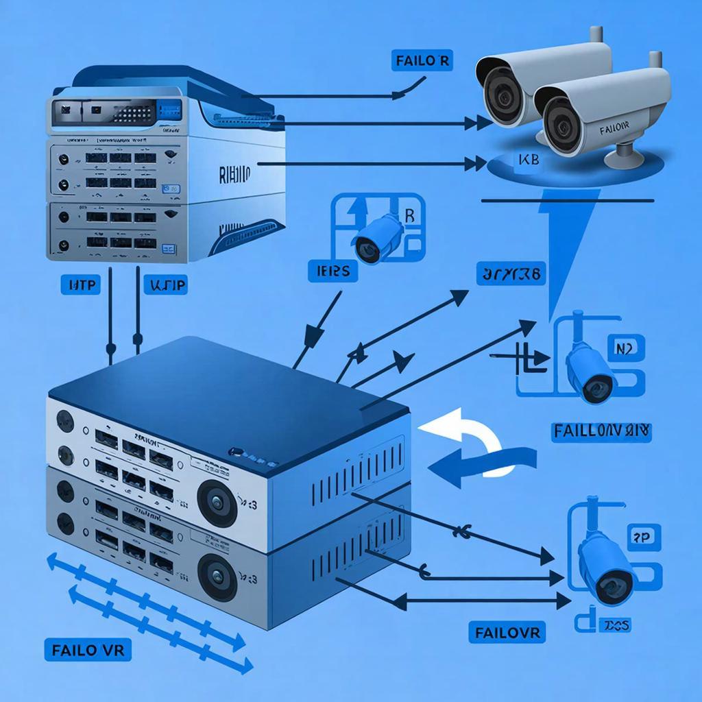 Как настроить резервирование IP и failover для NVR с несколькими интерфейсами