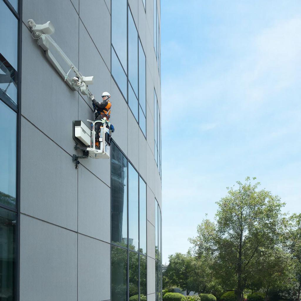 Руководство по монтажу уличной беспроводной камеры на фасаде