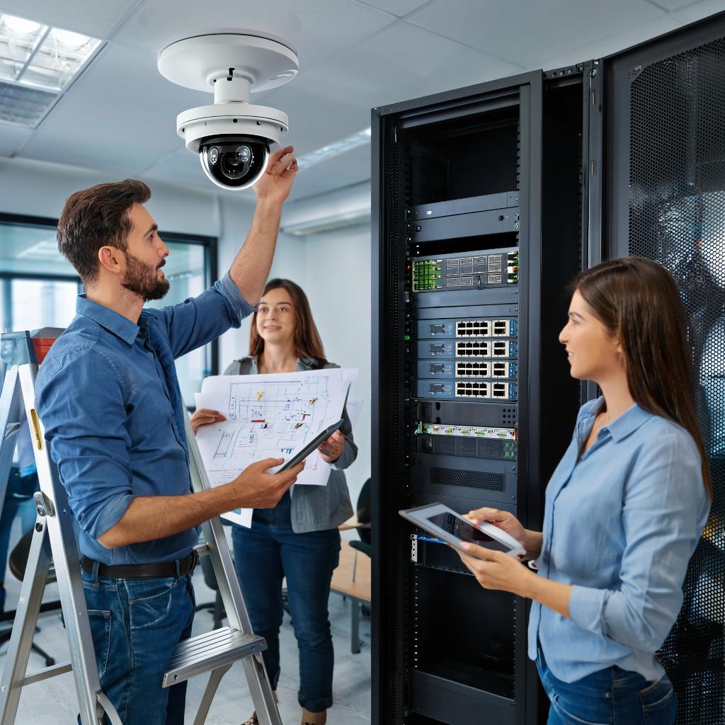 Видеонаблюдение для офиса: проектирование, монтаж и оптимизация сети