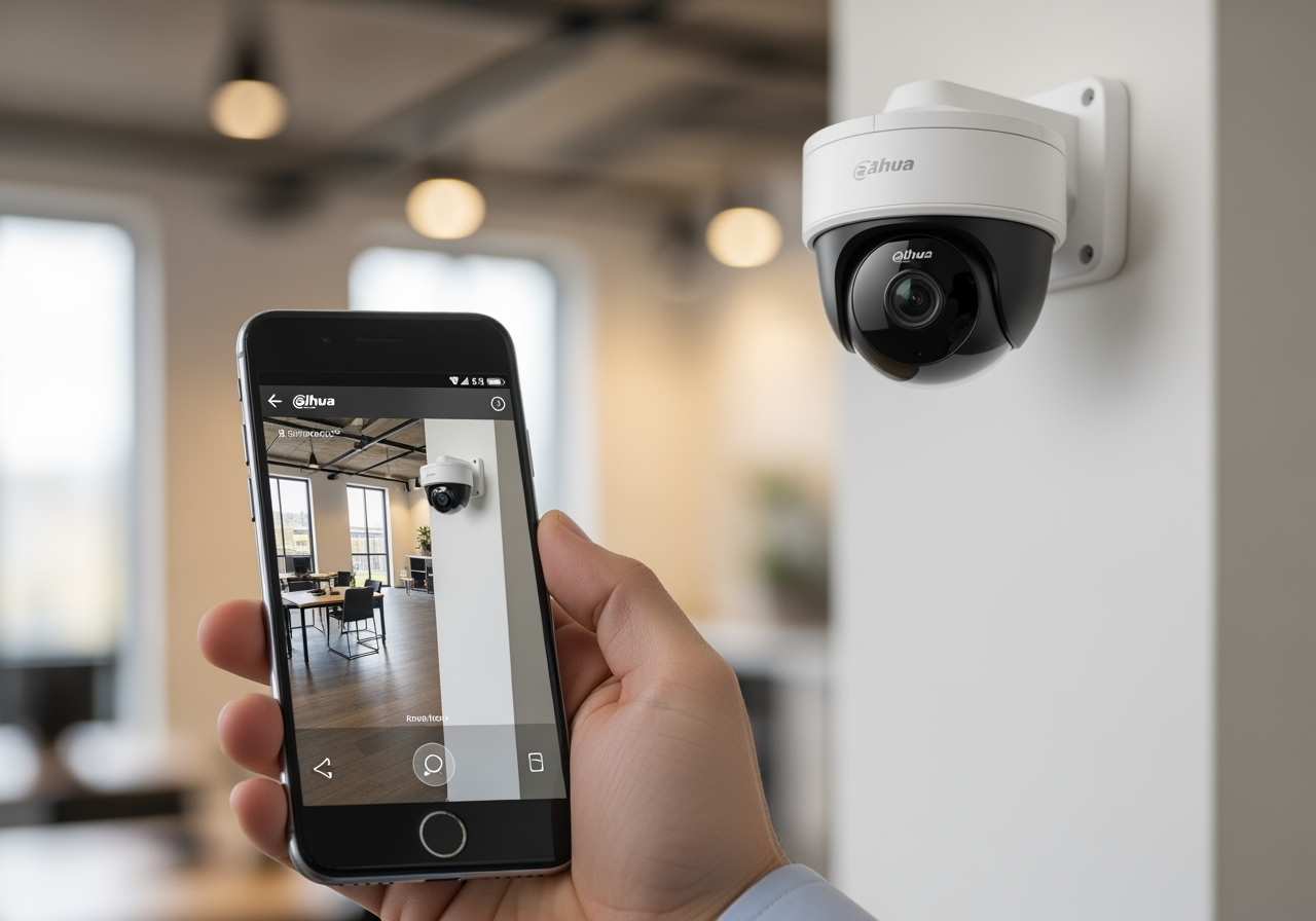 Как настроить удалённый доступ к камерам Dahua через смартфон