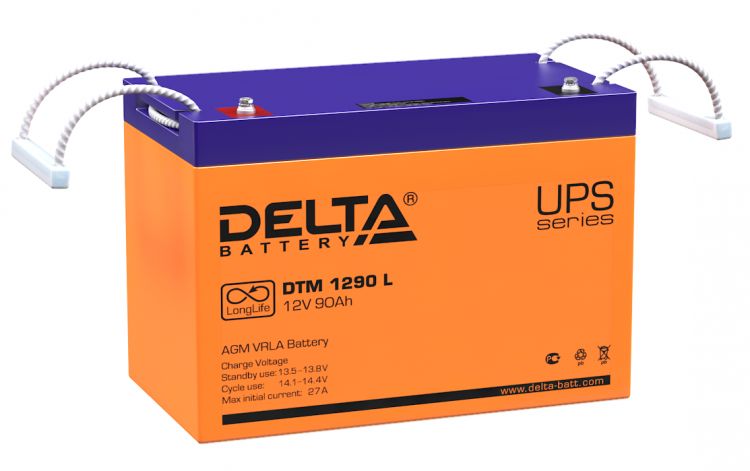 картинка DELTA battery DTM 1290 L от магазина Охранных систем и видеонаблюдения