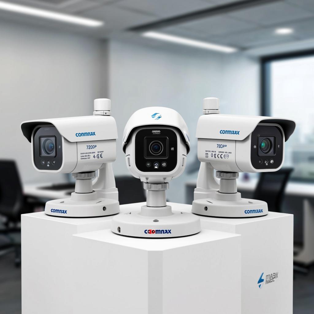 Сравнение камер Commax по разрешению: 720p vs 1080p vs 4MP