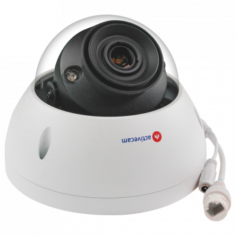 картинка Купольная 4K IP-камера ActiveCam AC-D3183WDZIR5 с motor-zoom и Smart-аналитикой от магазина Охранных систем и видеонаблюдения