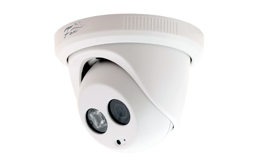 картинка Fox FX-IPC-D29FP-IR MIC LS Уличная купольная IP видеокамера 2.1 Mpx. от магазина Охранных систем и видеонаблюдения