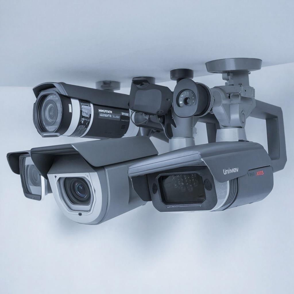 Сравнение брендов HD камер: Hikvision, Dahua, Uniview, Axis