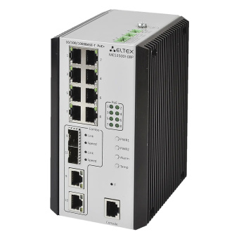 картинка Промышленный коммутатор Eltex MES3500I-08P от магазина Охранных систем и видеонаблюдения