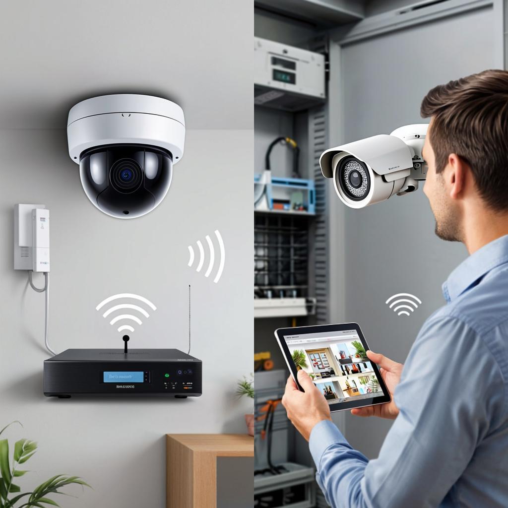 Беспроводное или проводное видеонаблюдение для дома: что выбрать?