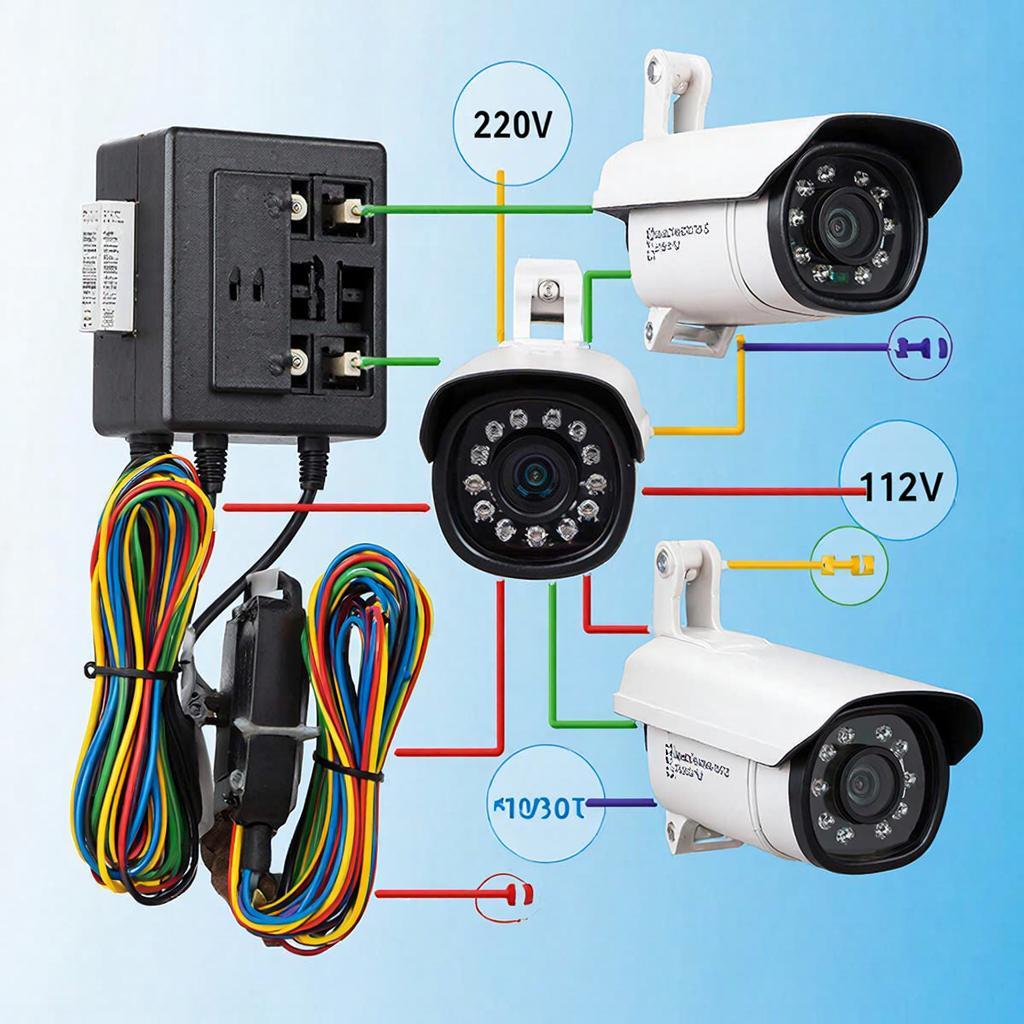 Как подключить блок питания к регистратору (NVR/DVR) — схемы