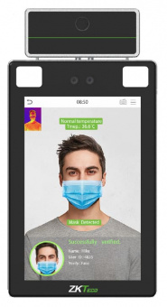 картинка Биометрический терминал Zkteco ProFaceX (TI) от магазина Охранных систем и видеонаблюдения