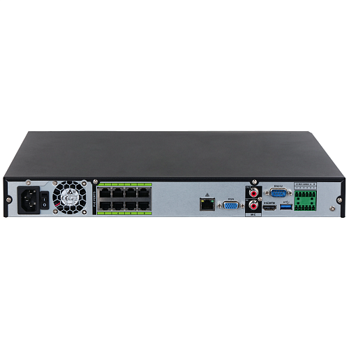 картинка DHI-NVR5208-8P-EI 8-канальный IP-видеорегистратор (NVR) с поддержкой PoE от магазина Охранных систем и видеонаблюдения