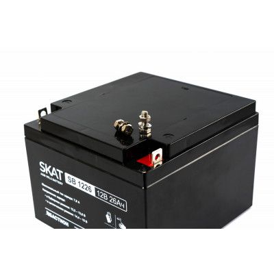 картинка Аккумулятор свинцово-кислотный  SKAT SB 1226 от магазина Охранных систем и видеонаблюдения