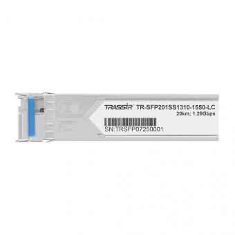 картинка SFP-модуль TRASSIR TR-SFP201SS1310-1550-LC от магазина Охранных систем и видеонаблюдения