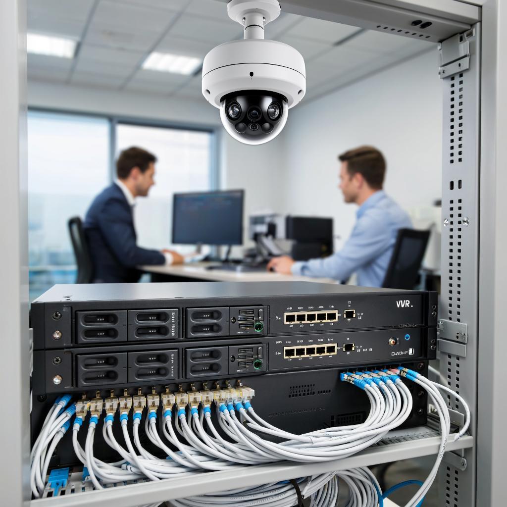 Монтаж видеонаблюдения 4K: требования к кабельной сети и регистратору