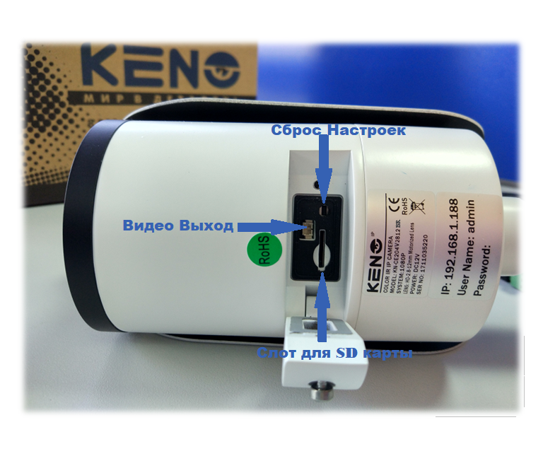 картинка Keno KN-CE204V2812BR от магазина Охранных систем и видеонаблюдения