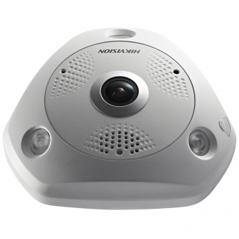 картинка 6Мп FishEye-камера Hikvision DS-2CD6362F-IS с ИК-подсветкой и мультиканальным режимом от магазина Охранных систем и видеонаблюдения