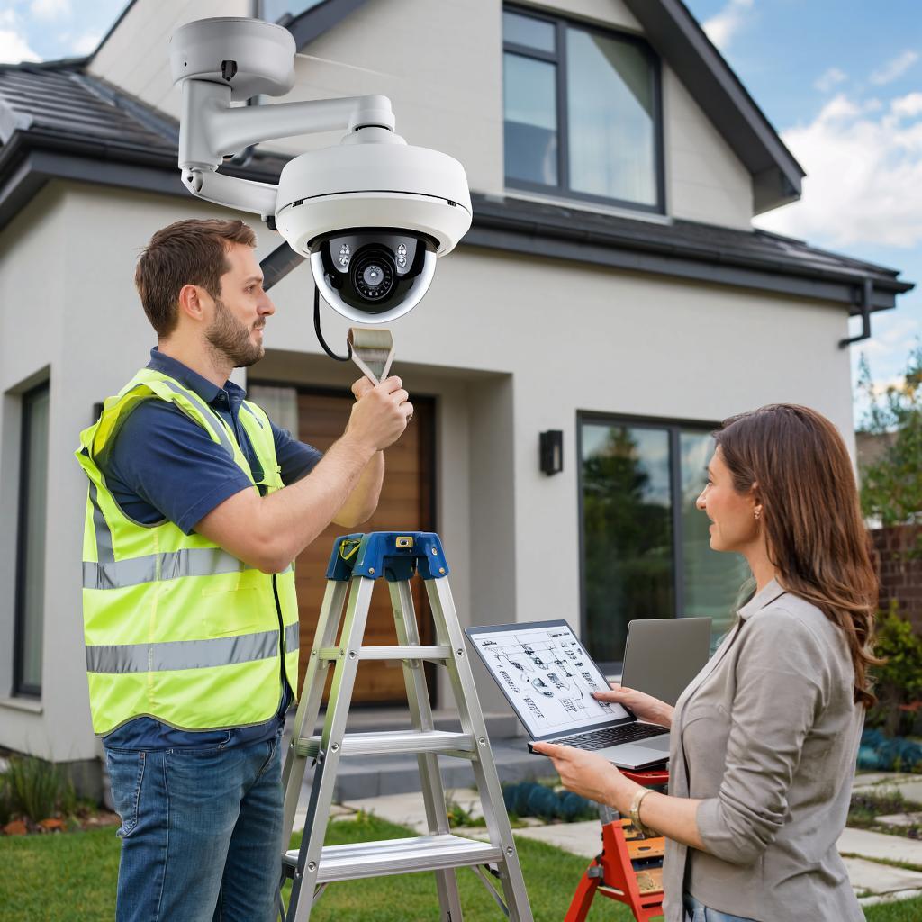 Установка камер видеонаблюдения: подробная инструкция для частного дома