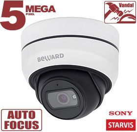 картинка Beward SV3210DBZ купольная IP камера от магазина Охранных систем и видеонаблюдения