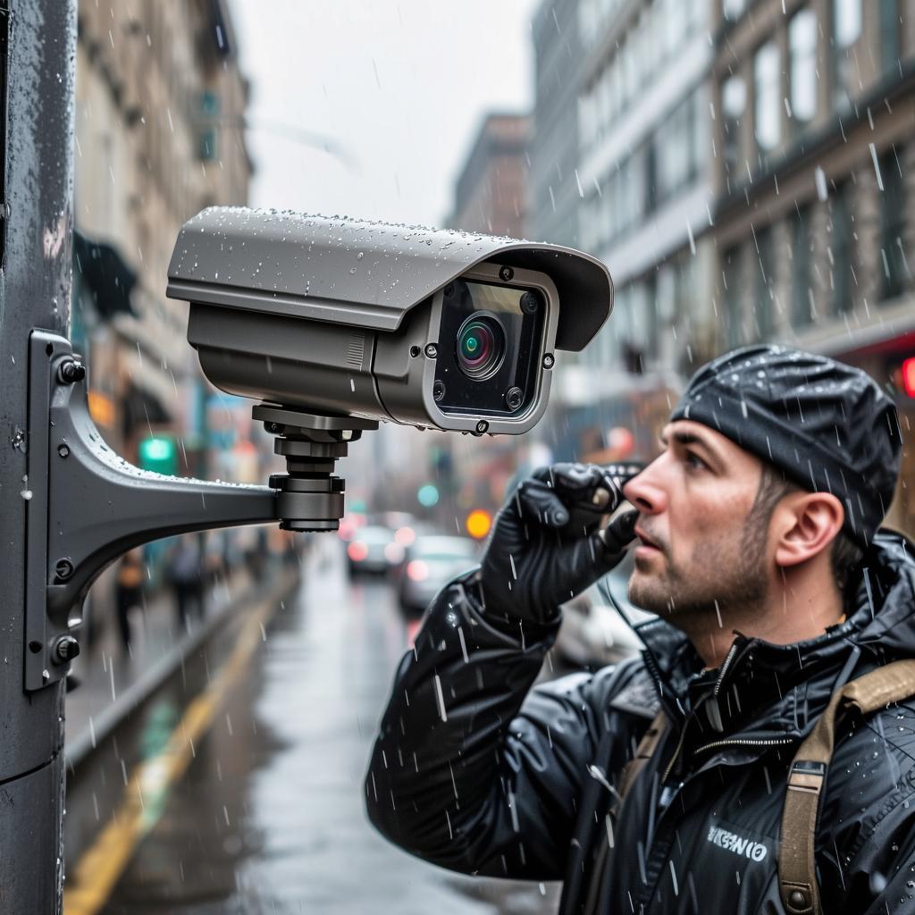 Пожар, вандализм, осадки: защита уличных камер и монтаж в любую погоду